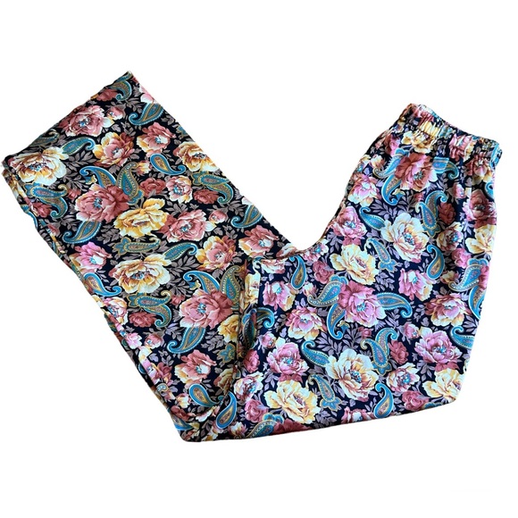 Victoria's Secret Pants - Vintage Victoria’s Secret Boho Floral Sleep Pants Size Small